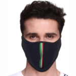 Black Bike Face Mask